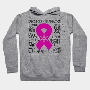 Sarcoidosis Info: We need a cure Hoodie